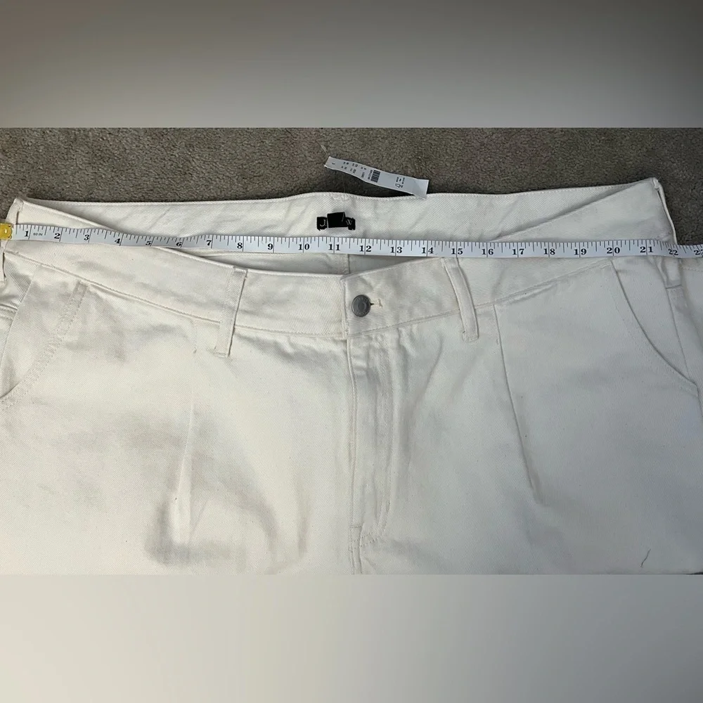 J.Crew Beige Cotton Twill Wide-Leg Shorts Size 36 NWT